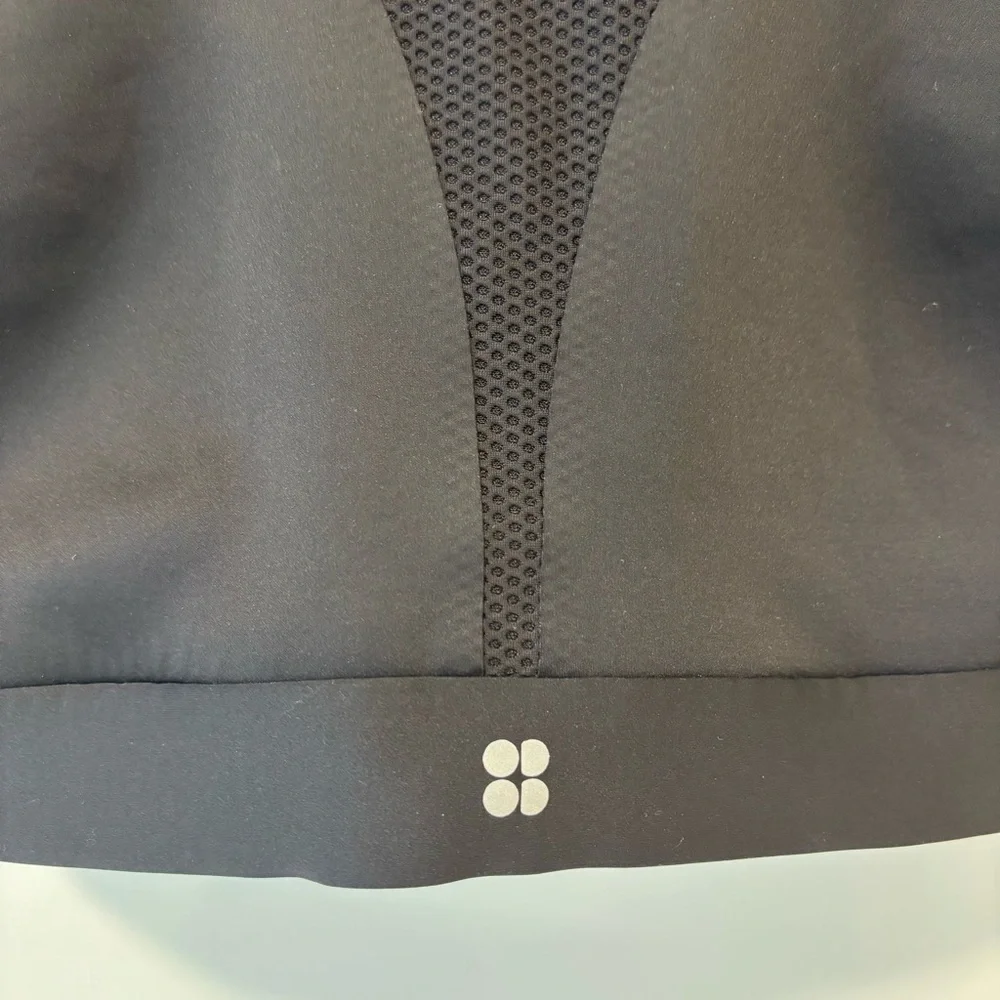 Sweaty Betty All Train Black Sports Bar Athletic Gym Workout Support 36D Active - Picture 4 of 10